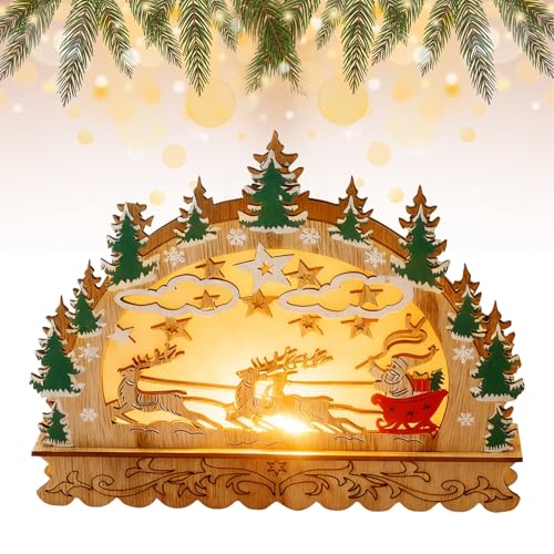 LED Schwibbogen Weihnachten, LED Lichterbogen Weihnachten...