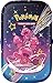 Pokémon TCG - Scarlet & Violet - Paldean Fates Mini Tin (Maushold/Smoliv/Tinkatink/Finizen/Flamigo - 1x Random, Black