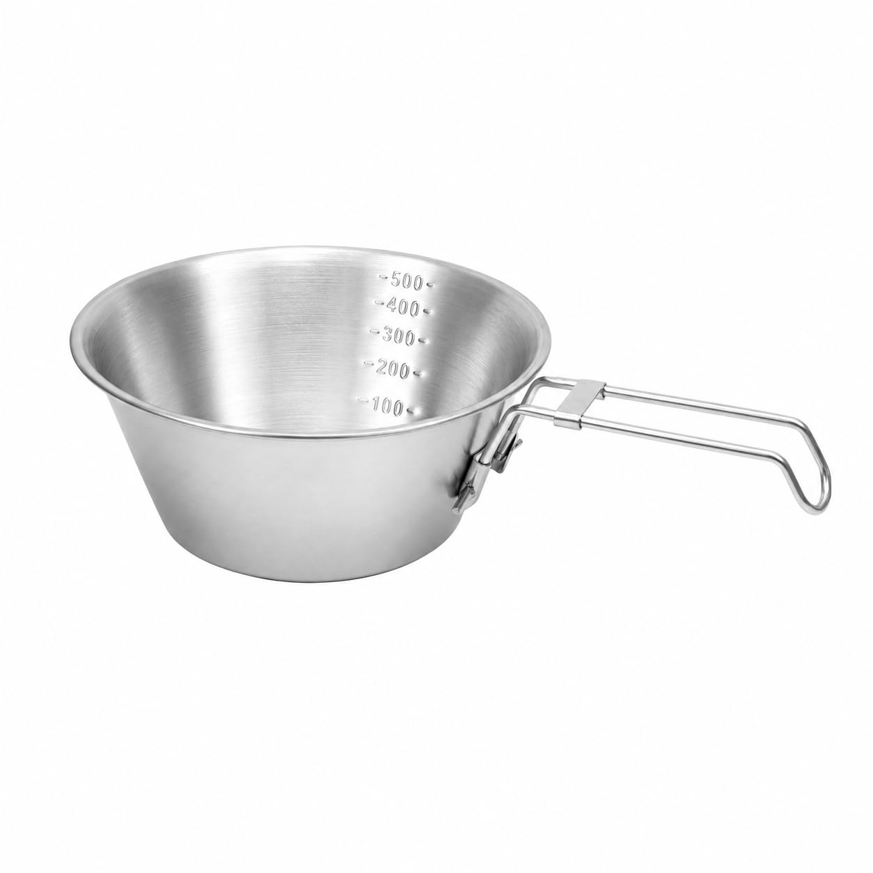 Bols pliables en métal 304 pour bivouac et camping | Lot de 8 vaisselles portables de 500 ml