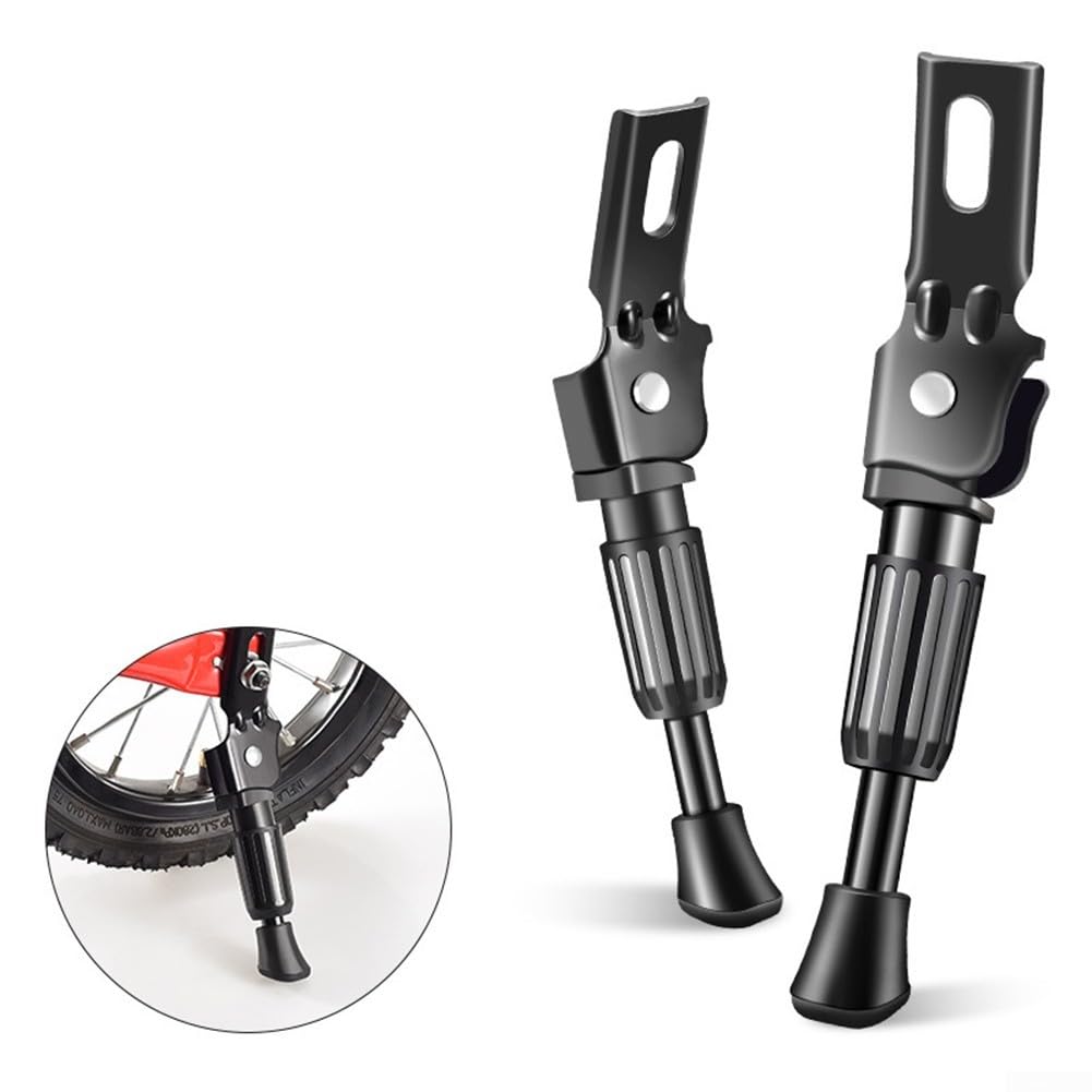 EasyByMall Cavalletto per bici stabile e bambini, adatto per biciclette da 14 e 20 pollici (14 pollici)