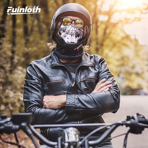 Image of Fuinloth Balaclava Ski Mask, Motorcycle Summer Thin Cooling UV Protection Neck Gaiter for Men /Women