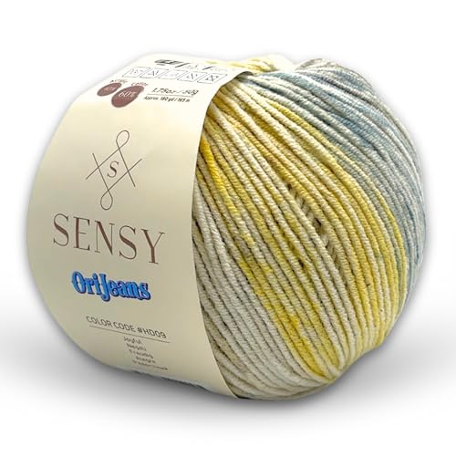 Punch ve örgü çalışmalarına uygun Baby Soft Cotton ip, 50 g, Neşeli