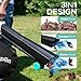 Keplin 3-in-1 Leaf Blower, Garden Vacuum & Mulcher - 3500W, 35L Collection Bag for Easy Clearing of Leafs, Debris & Waste in Garden, Patio with 10 Meter Cable, Shoulder Strap & Wheels- 1 Year Warranty