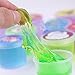 Lucoo Clear Crystal Fluffy Slime Kit Colorful Mud Mixing DIY Putty Glossy Slime for Kids Relief Stress Toys Gift Girls Boys Adults Clay Toy Gifts (1 Pcs Color Random)