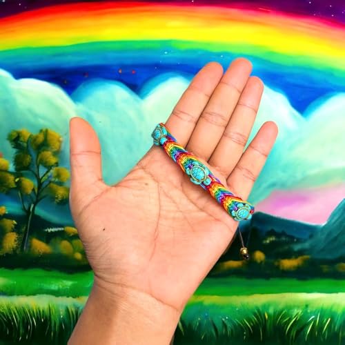 Pulsera trenzada macramé orgullo LGBT para hombre y mujer miniatura 6