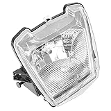 Caltric Complete Headlight Compatible with Polaris Sportsman 500 4x4 6x6 2005 2006 2007-2014 Upper Headlight