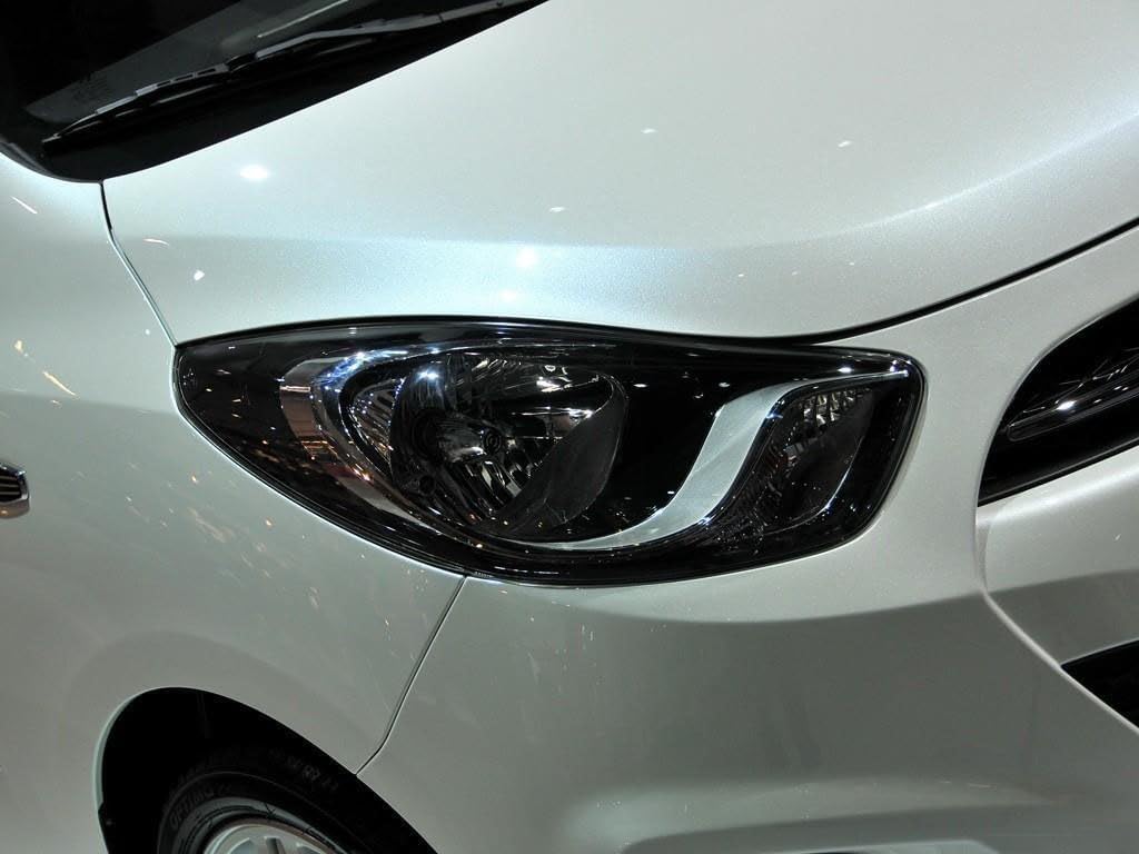 KAEW Car Front Headlight Cover for Hyundai i10 2010 2011 2012 2013, Headlight Shell Headlight Cover Dust-proof Waterproof Lens Cover Styling Accessories,A-Left image 2 of 7 B0D9L5VZHF