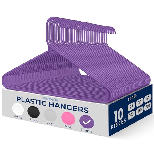 SereneLife Premium 10 Pack Plastic...