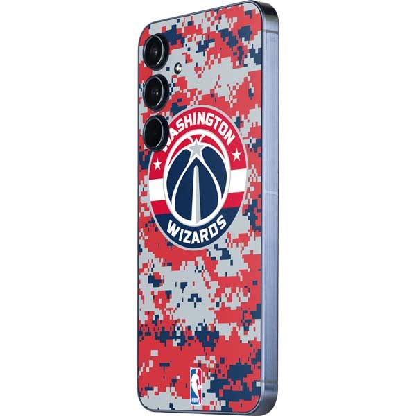 Skinit Decal Phone Skin Compatible with Galaxy A36 5G - Officially Licensed NBA Washington Wizards Camo Digi Design
