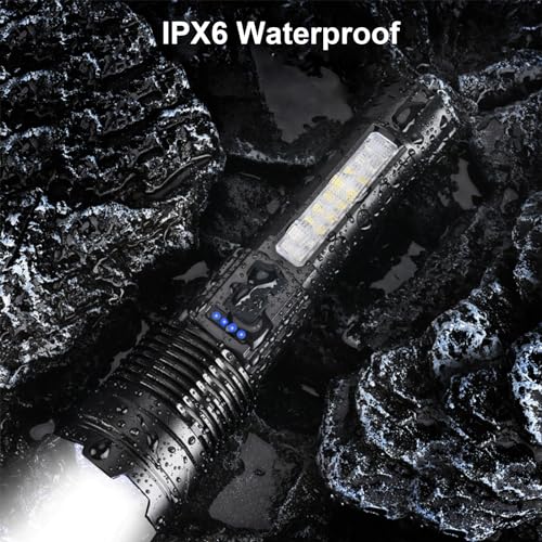 Ewenele E01 Flashlights High Lumens Rechargeable 2 Pcs thumb #5