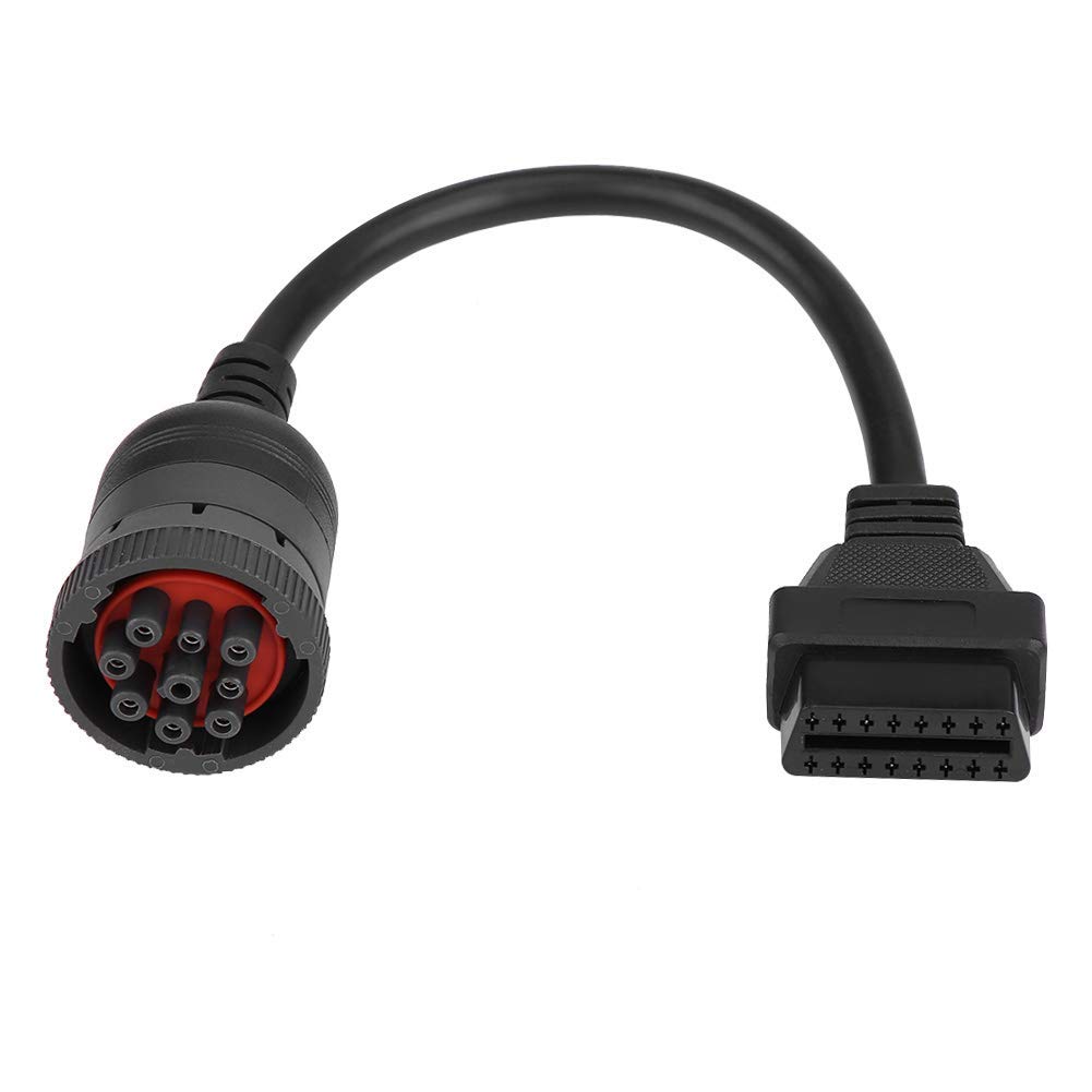Interfaccia Diagnosi Camion, Cavo Adattatore Femmina pin 16 pin OBD2 9 per Strumento Diagnostico Automobilistico, J1939-9Pin per OBD OBD2 OBDII
