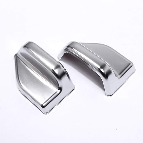 Miniatura 8 de YIWANG ABS cromo cinturones de seguridad cubierta ajuste 2 unids para Mercedes Benz CLA GLA B clase W117 auto accesorios