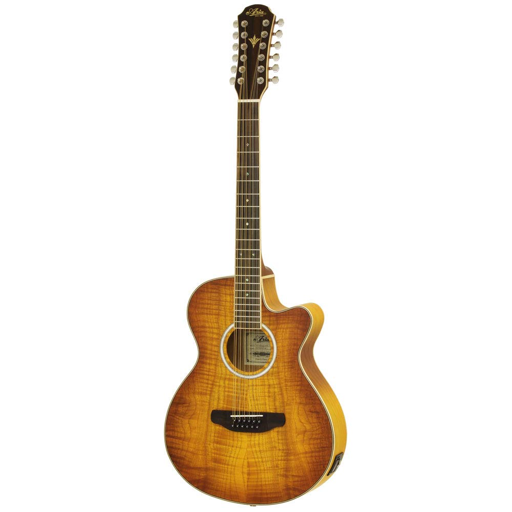 Amazon | 【ケース付】ARIA アリア FET-DLX/12 LVS Light Vintage 