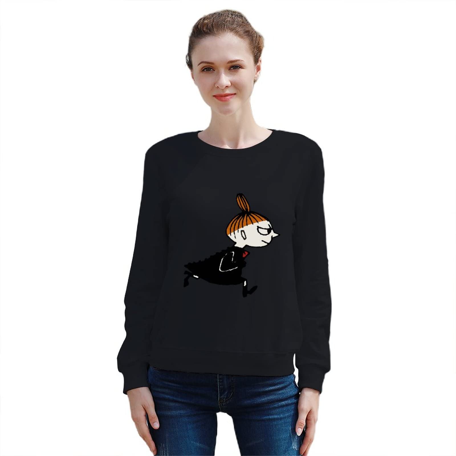 Amazon.co.jp: ムーミン リトルミイ パーカー レディース トレーナー