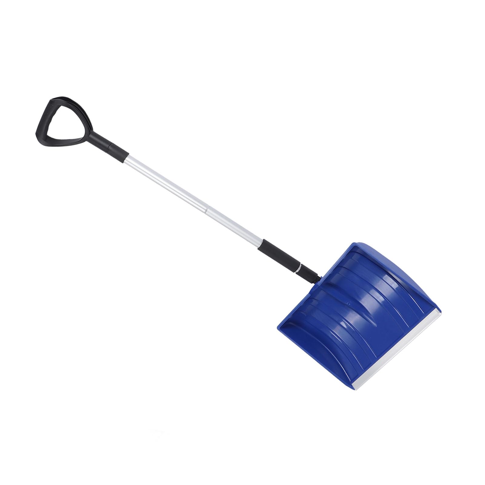 Pala da neve Pala da esterno portatile leggera e staccabile di grande capacità per giardino di emergenza (Blu)
