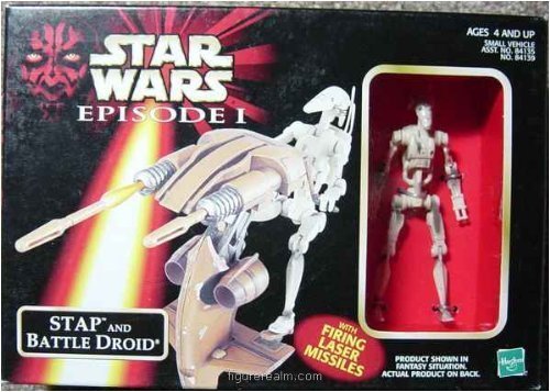 Phantom Menace Star Wars Episode 1 Stap and Battle Droid
