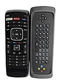 New XRT301 TV Remote Fit for vizio 3D TV E3D420VX E422VL M420SR E460ME E3D470VX E3D320VX E3D320VX E3D420VX E3DB420VX E3D470VX M3D650SV with Netflix Amazon Vudu Internet APP Keys