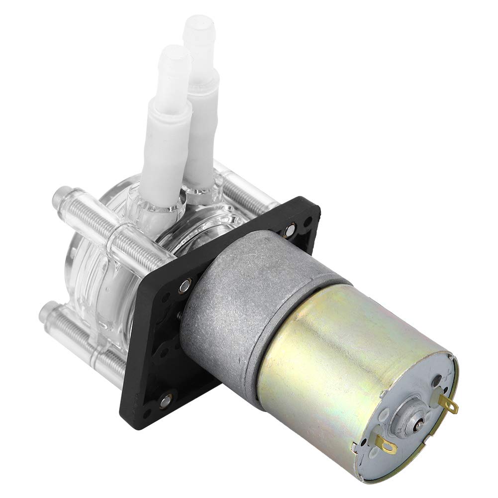 Bomba Peristáltica de Acero Inoxidable, Bomba Autocebante, Motor CC para Lavadoras y Lavavajillas (12V)