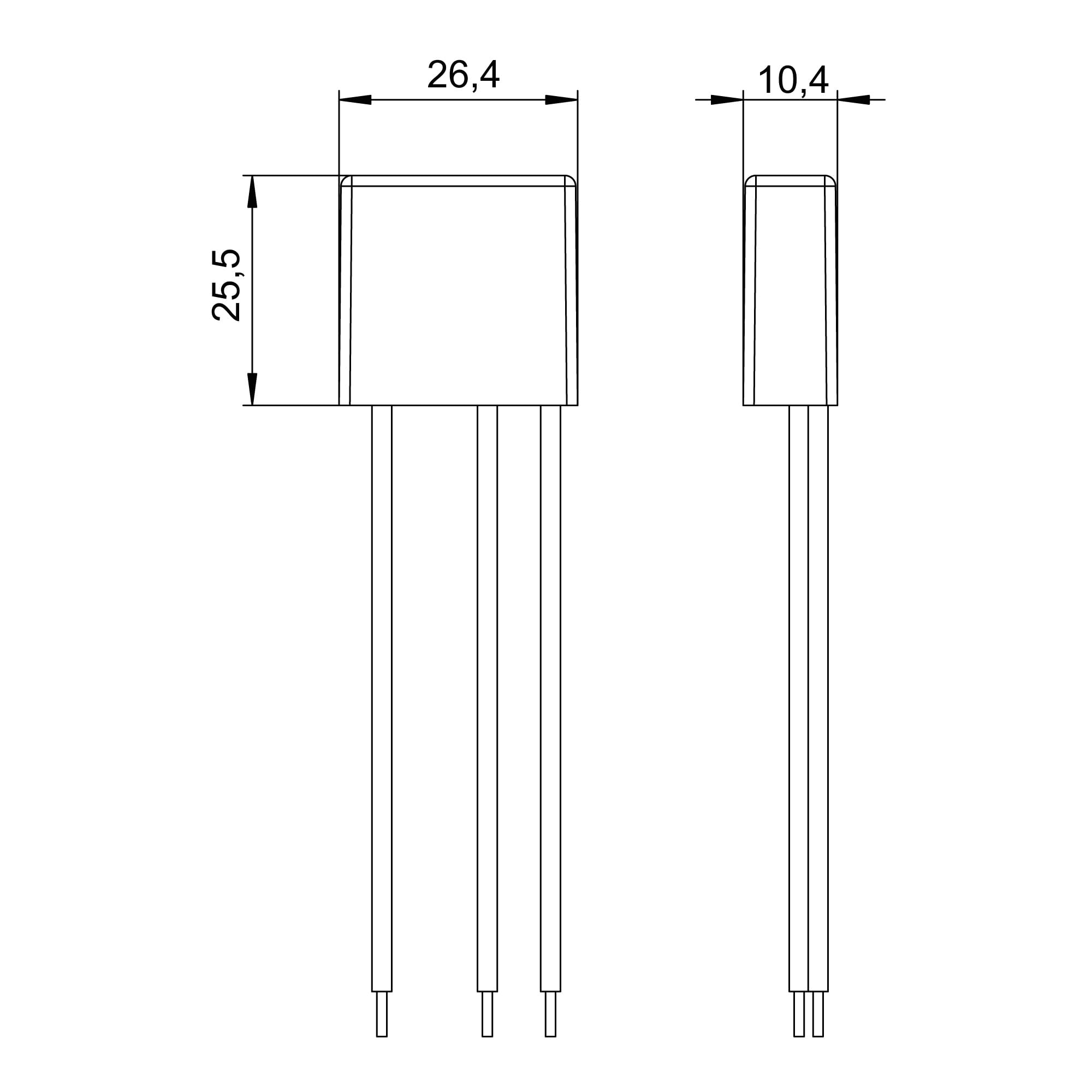 Theben 5400130 DIMAX 540 plus B - Mini Unterputz-Dimmer I benötigt keinen Neutralleiter I 100 m Kabellänge I Memory Funktion I Altbau, Nachrüstung und Renovierung I Einstellbare Mindesthelligkeit