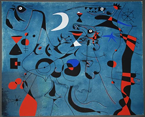 Poster Joan Miro 44 z16740 maxi affiche cinéma 61x91,5 cm pour salon