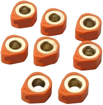 8pc Roller Set Variator Weights 20x12mm 9g 11g 13g 16g Scooter For Ky Do 300i K-X Pe GT200i GT300i(20x12mm 13g)