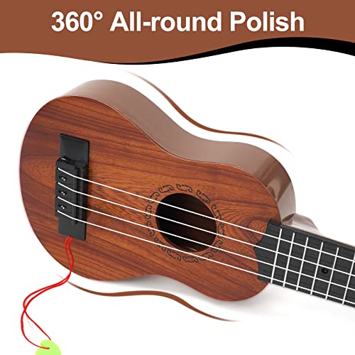 Raimy RAIMY-UKULELE 17In Kids Ukulele Guitar - 4 Strings Mini Guitar Children Musical Instruments Educational Toys thumb #3