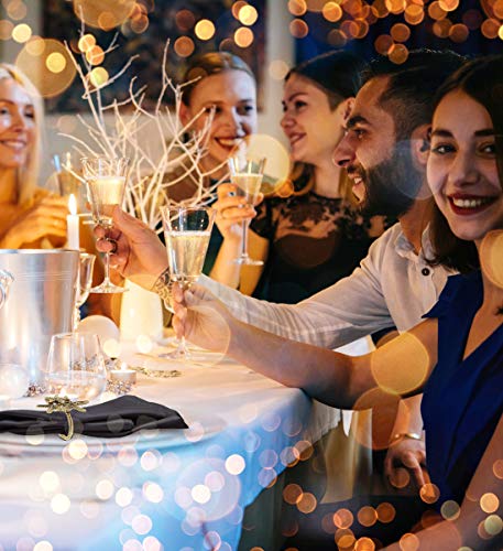 KitchaBon Gold Napkin Rings Set of 6, Table Setting Centerpiece Decor Napkins Ring Holders, Napkin Ring Packs for Family Holiday Dinner, Fancy Banquet & Wedding Decorations for Reception- Starfish - Image 8