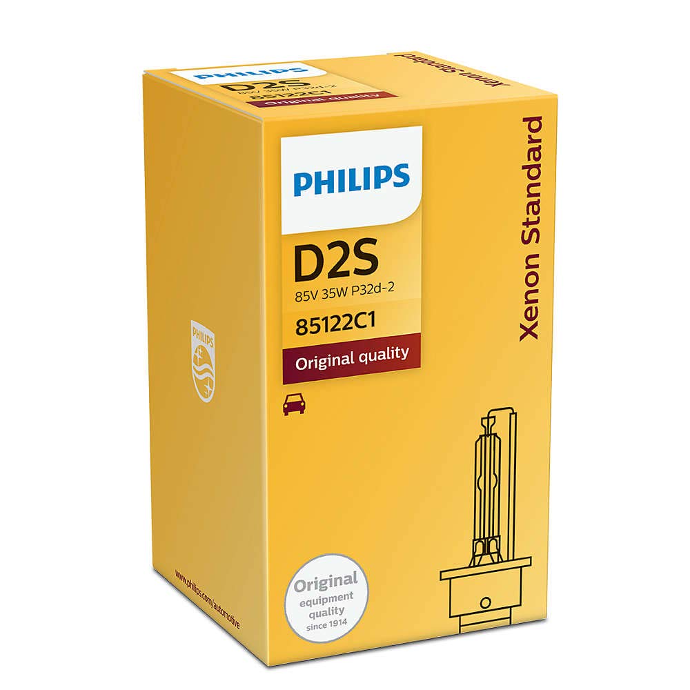 Philips D2S Xenon HID żarówka reflektorowa, 2 sztuki