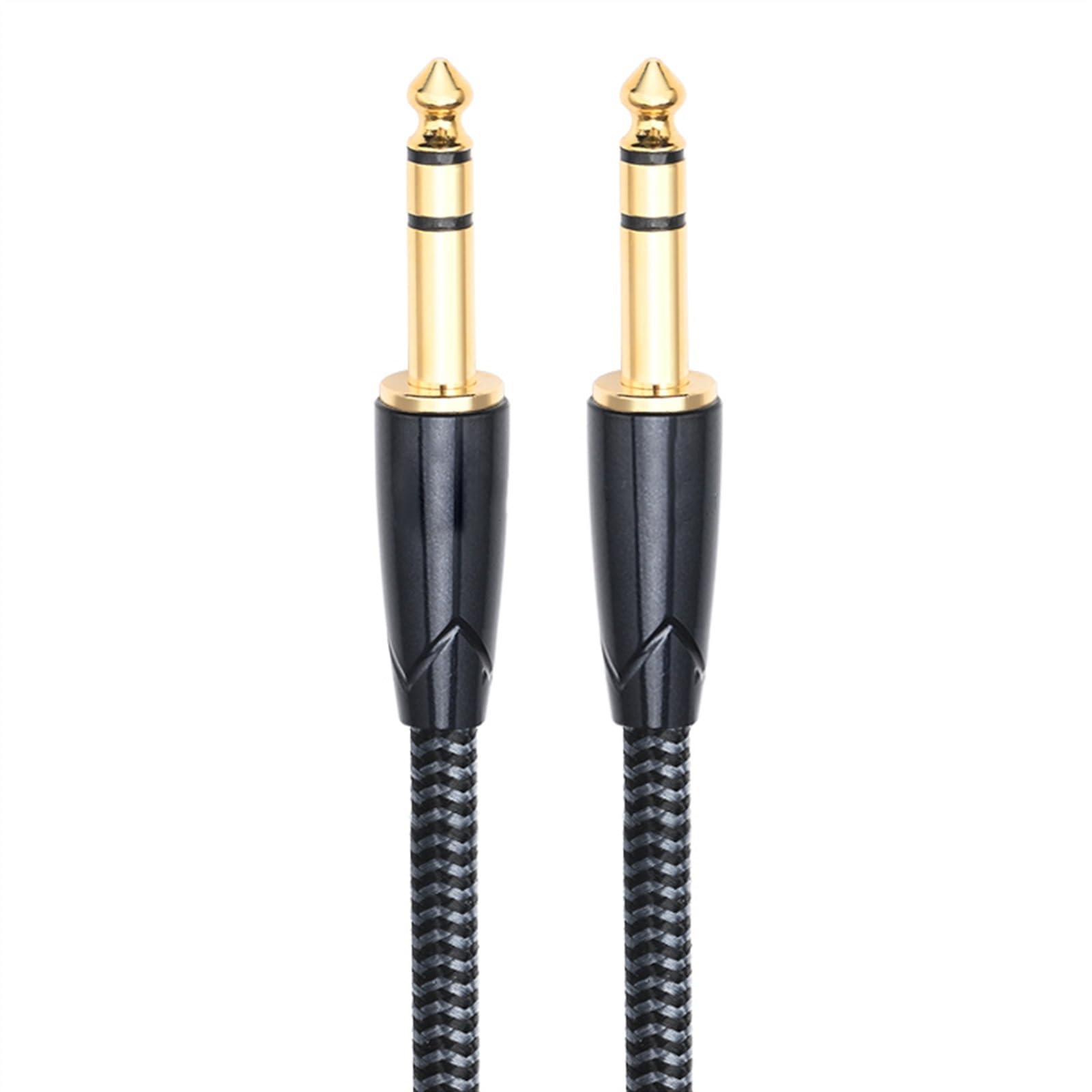 kabel audio do gitary Kabel Gitarowy 6.35mm 1/4 TRS Stereofoniczny Kabel Audio Do Elektrycznego Wzmacniacza Gitary Basowej (Color : 3m)