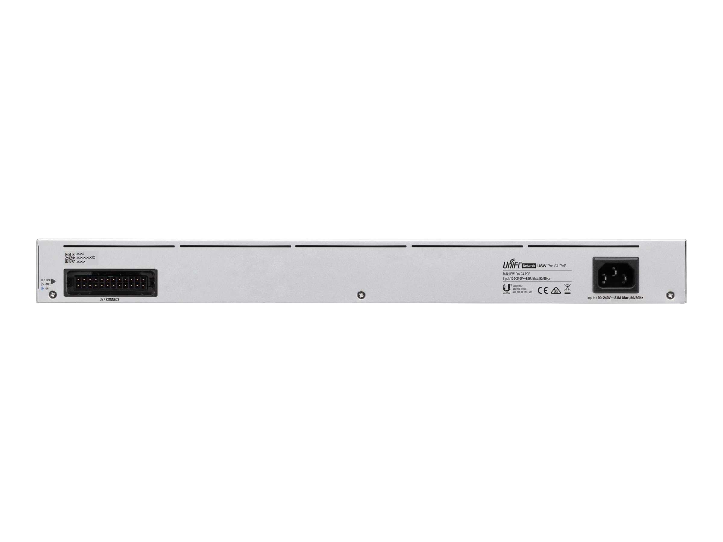 Ubiquiti Unifiswitch Pro 24 Rackmount Gigabit Managed Switch, 24x RJ-45, 2x Sfp+, Poe++, Gen2 (usW-PrO-24-Poe)