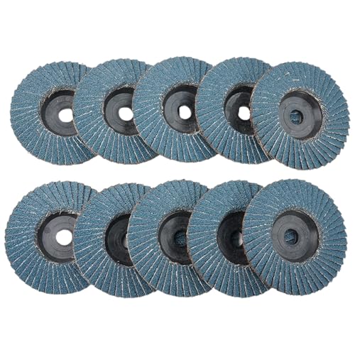 Discos De Lijado De 75 Mm Y 3 Pulgadas, Grano 120, For Amoladora Angular, Herramientas Abrasivas, 10 Unidades(80Grit)