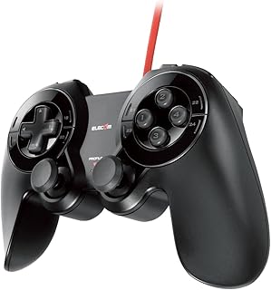 エレコム ゲームパッド USB 24ボタン MMO向け ブラック JC-DUX60BK