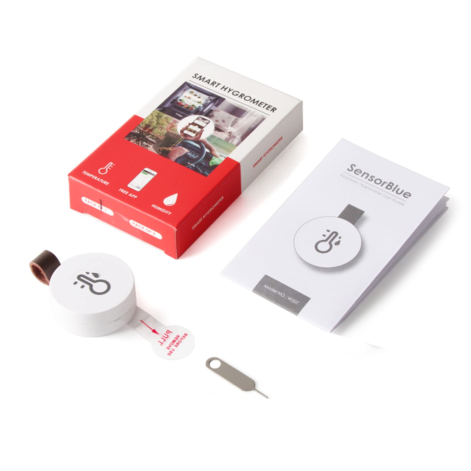 Accuracy Temperature Humidity Monitor Digital Temperature Humidity Monitor Hygrometer with App Control Hygrometer Indoor Humidity