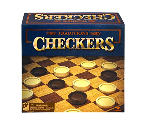 Cardinal 6034009 Checkers 13 Inchx13 Inch Board Game In Box cover