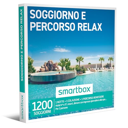 Smartbox - Cofanetto regalo Soggiorno e percorso relax - Idea...