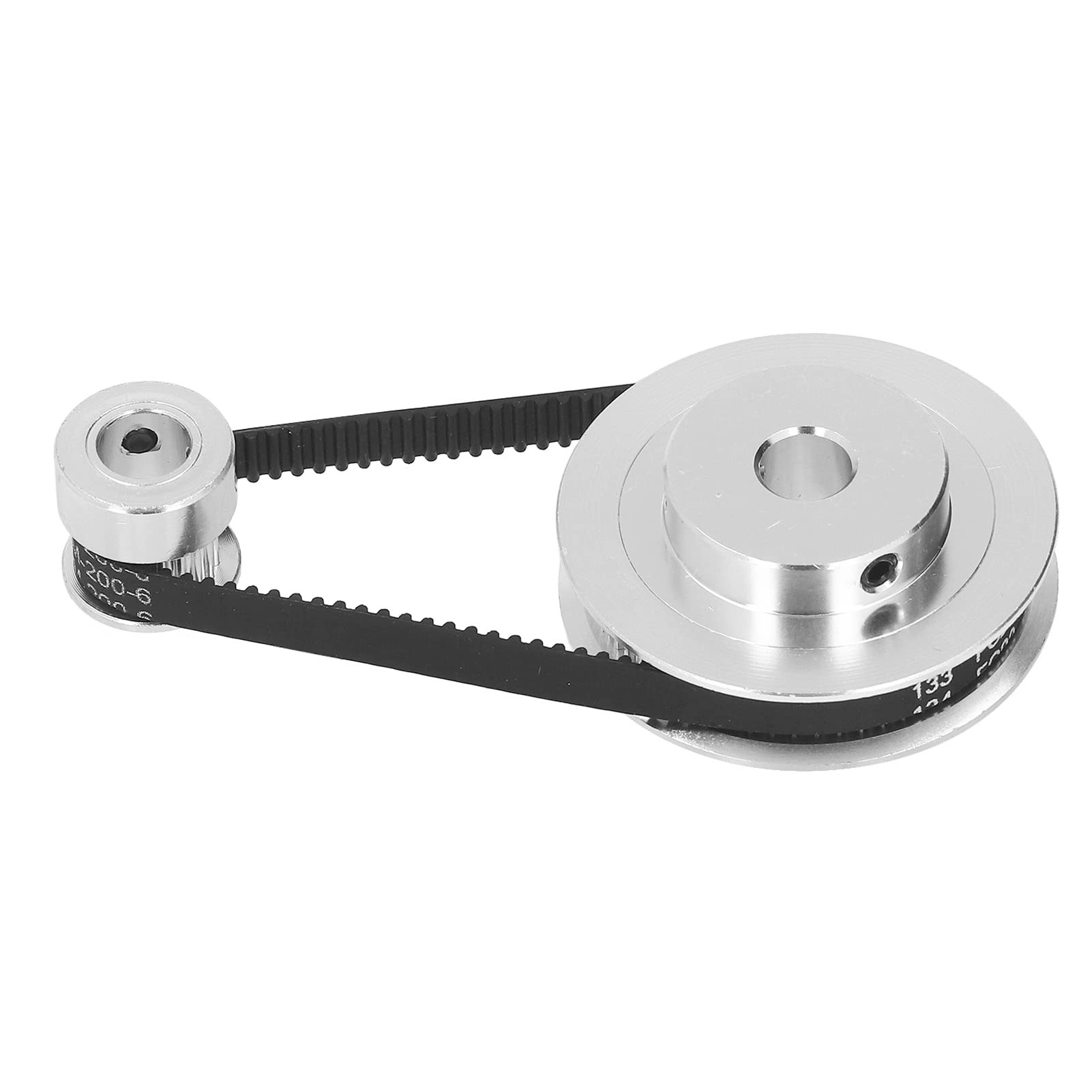 Cocoarm Ruota Sincrona, Puleggia Dentata in Lega di Alluminio, Ruota Sincrona, 20 60 Denti per Accessori per Stampante 3D (Alesaggio 8 mm / 0,31 pollici)