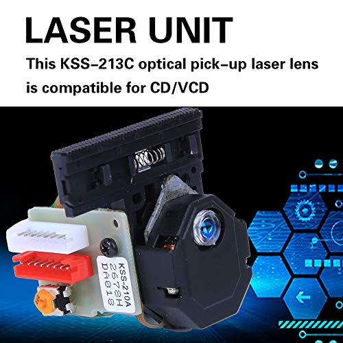 Niiyen Kss-210a Optisches Aufnahmelaserobjektiv, Laserlinse Optischer Aufnahmelaserlinsenmechanismus, hergestellt aus elektronischen Bauteilen für Ersatzteile für CD- / VCD-Mechanis