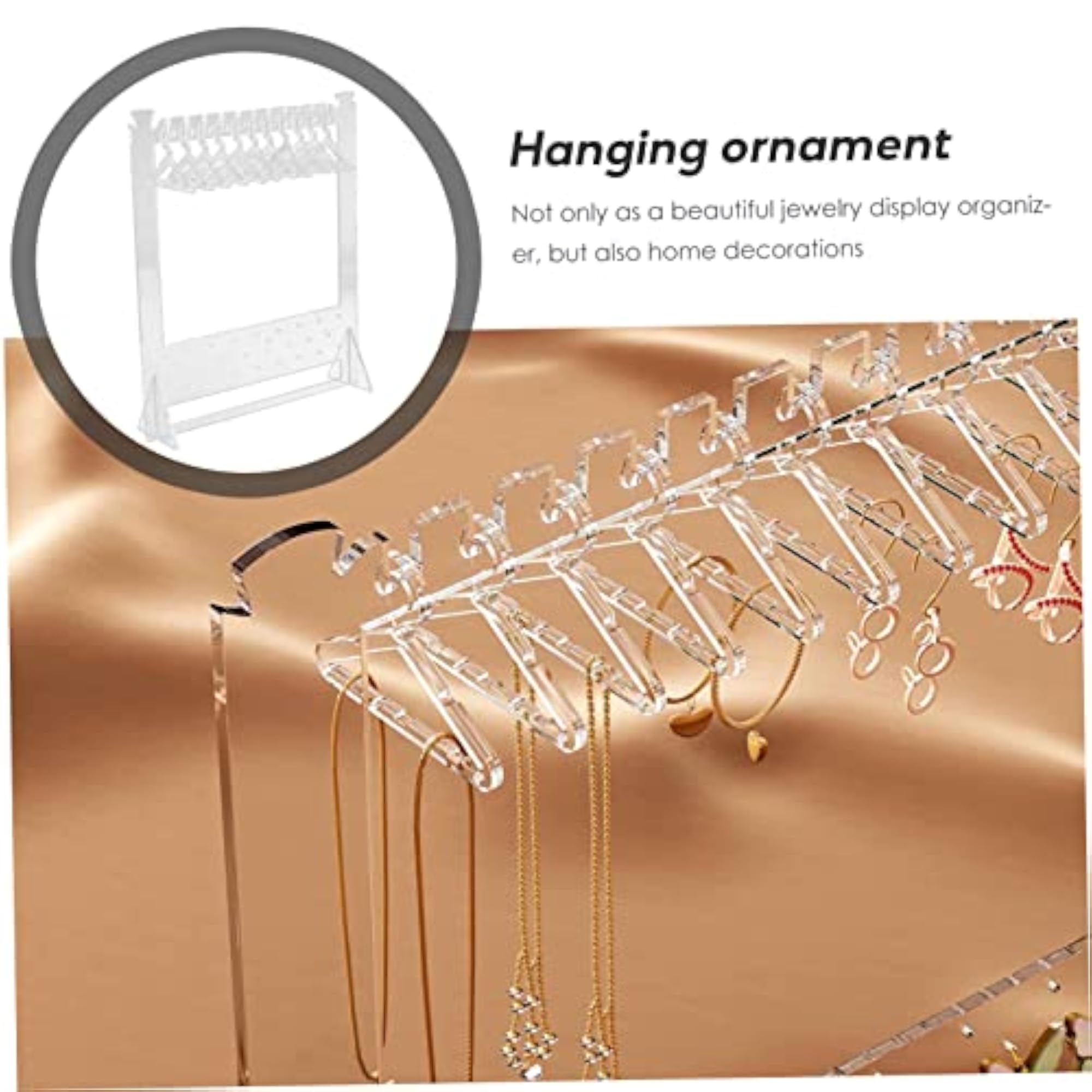 Acrylic Jewelry Display Stand Mini Organizer