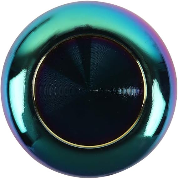 Universal 5 Speed Neo Chrome Carbon Fiber Racing Gear Stick Shift Knob for MT Manual
