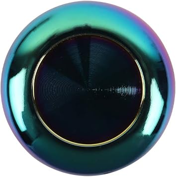 Universal 5 Speed Neo Chrome Carbon Fiber Racing Gear Stick Shift Knob for MT Manual
