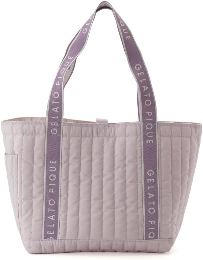 Amazon | ロゴテープママバッグ PWGB252658LAVF | gelato pique