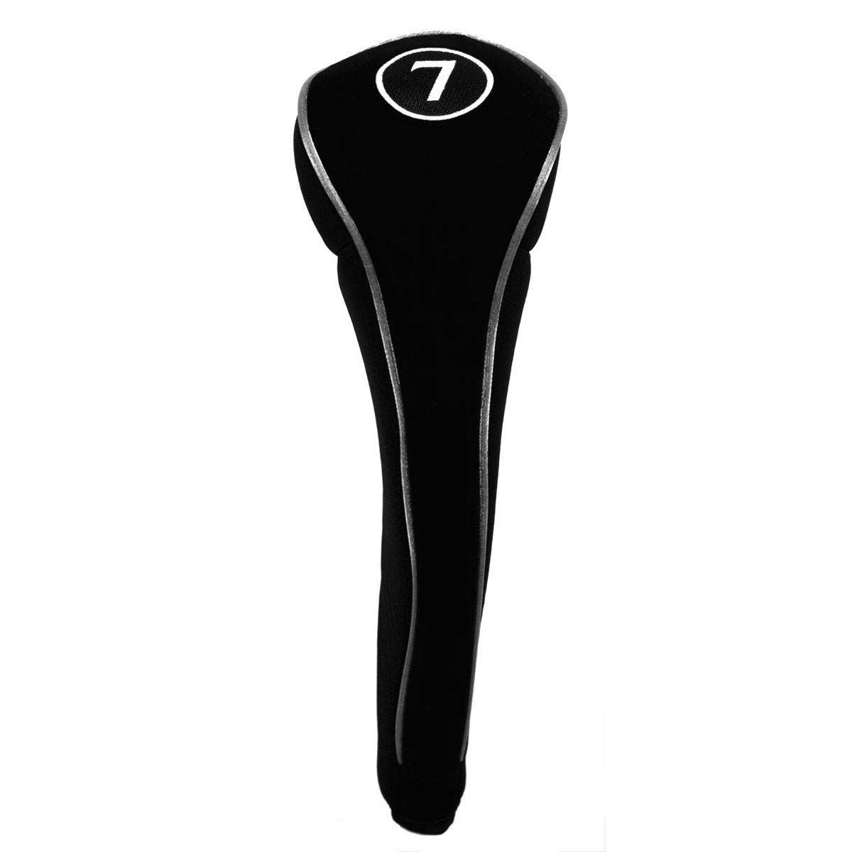 Hireko Black Neoprene #7 Fairway Wood Golf Club Head Covers