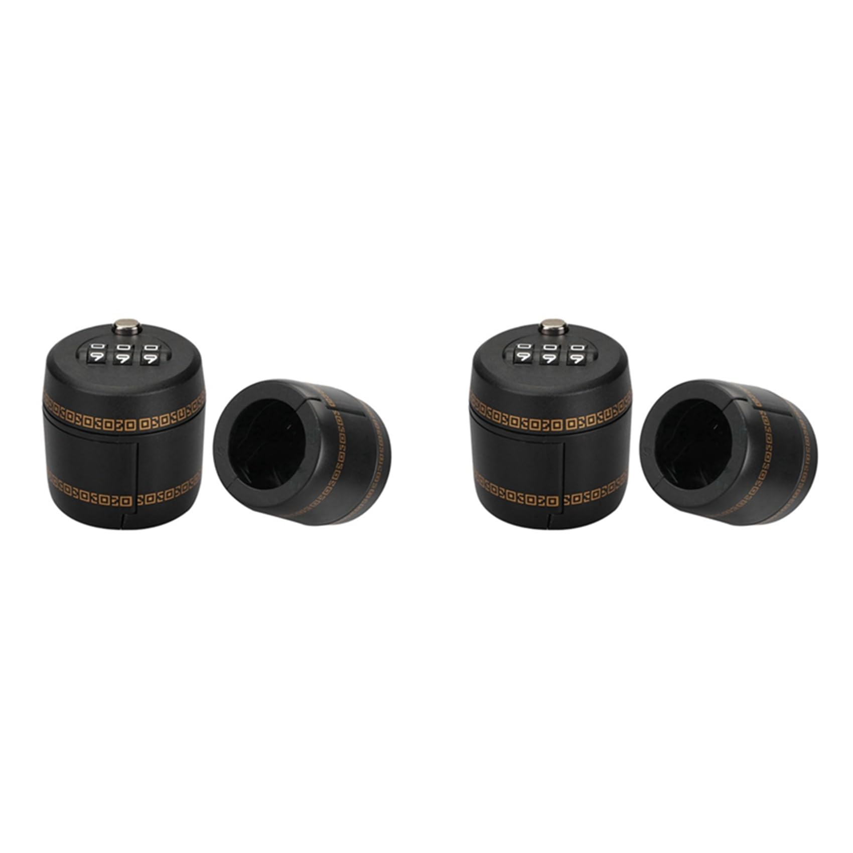 Hndhbfgrt Soda Bottle Lock Cap - 4pcs Combination Password Code Lock for Wine, Beer, and Liquor Bottles