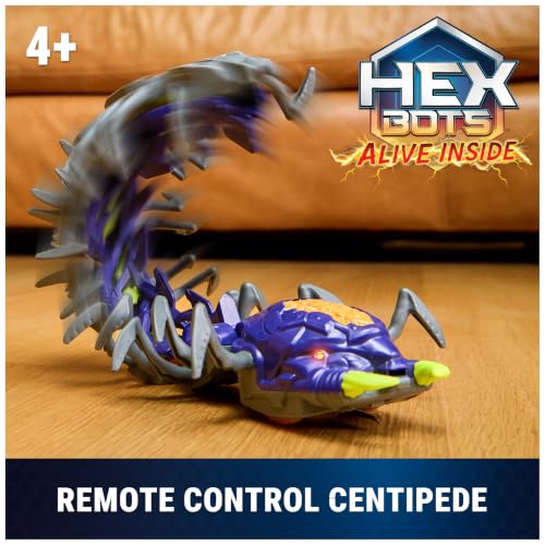 Image of HEX BOTS Explodapede Robotic Centipede Remote Control Toy