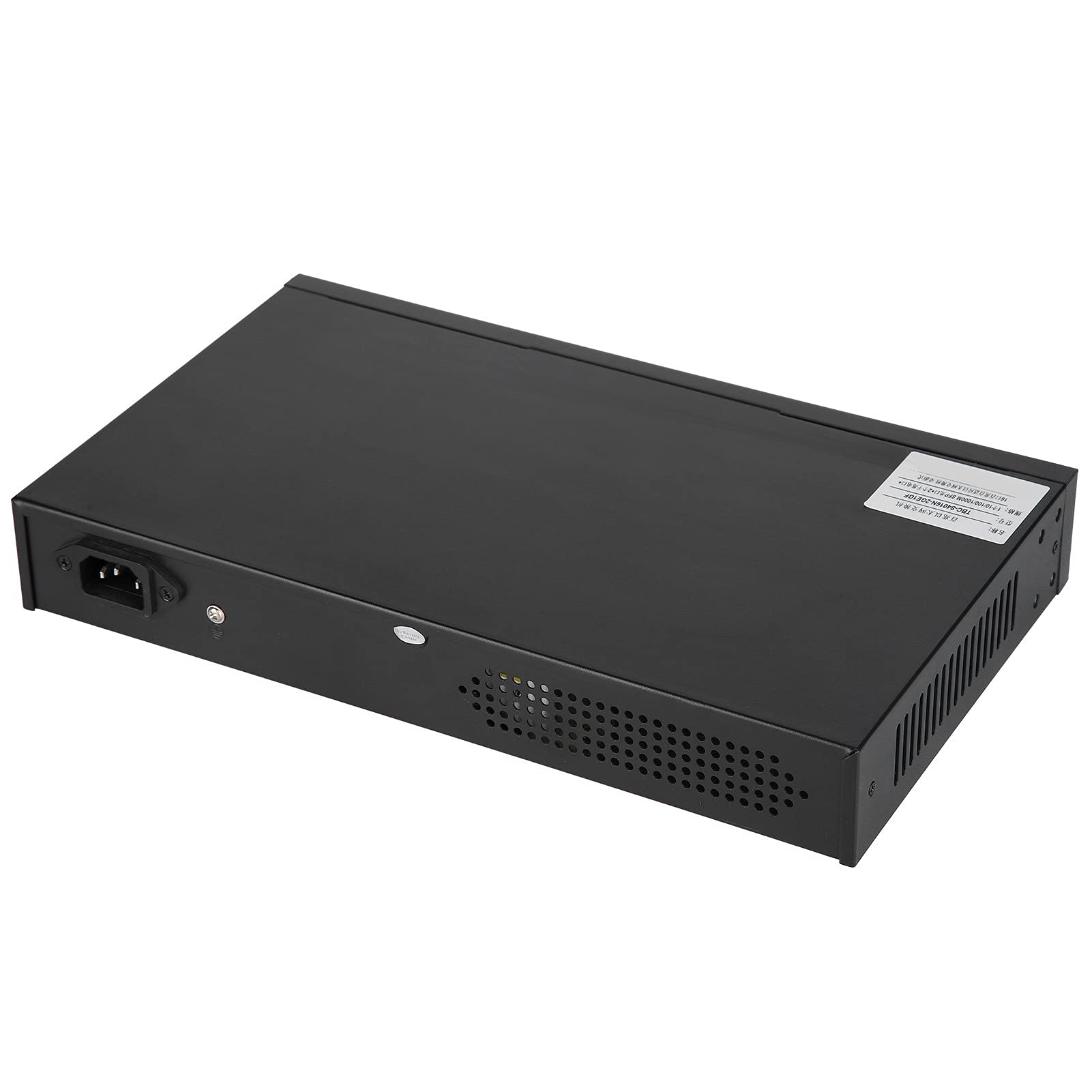 Zunate Switch Ethernet, 16 Porte 10/100M RJ45 2 Uplink Gigabit (Unione