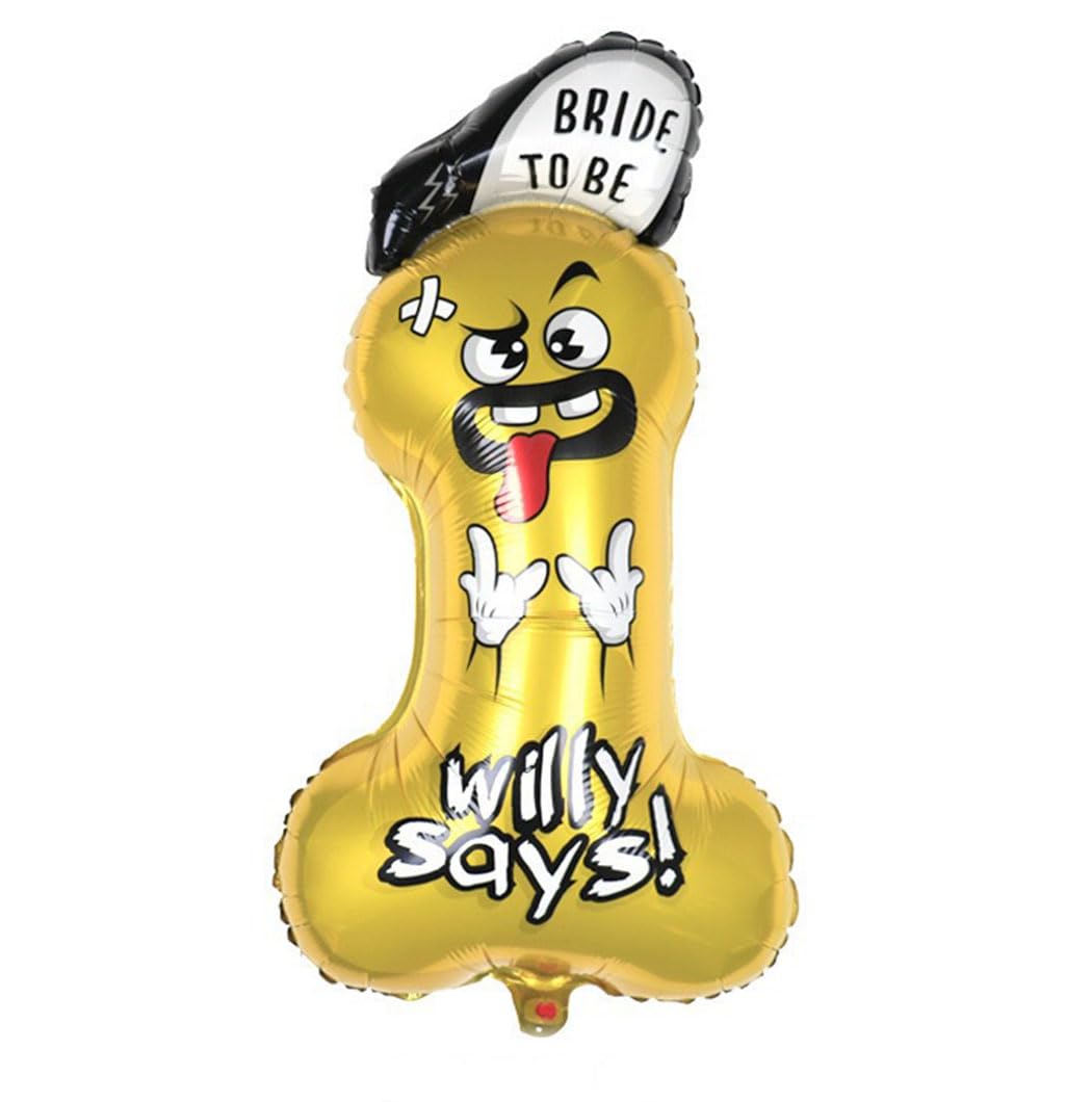 1 Pcs Funny Prank Large Bachelorette Party Balloon Inflatable Hen Bridal Decorations Shower Inflatable Balloon Photo Prop Supplies Decoration Tool Wedding Game Toy Set N20 โ image 1