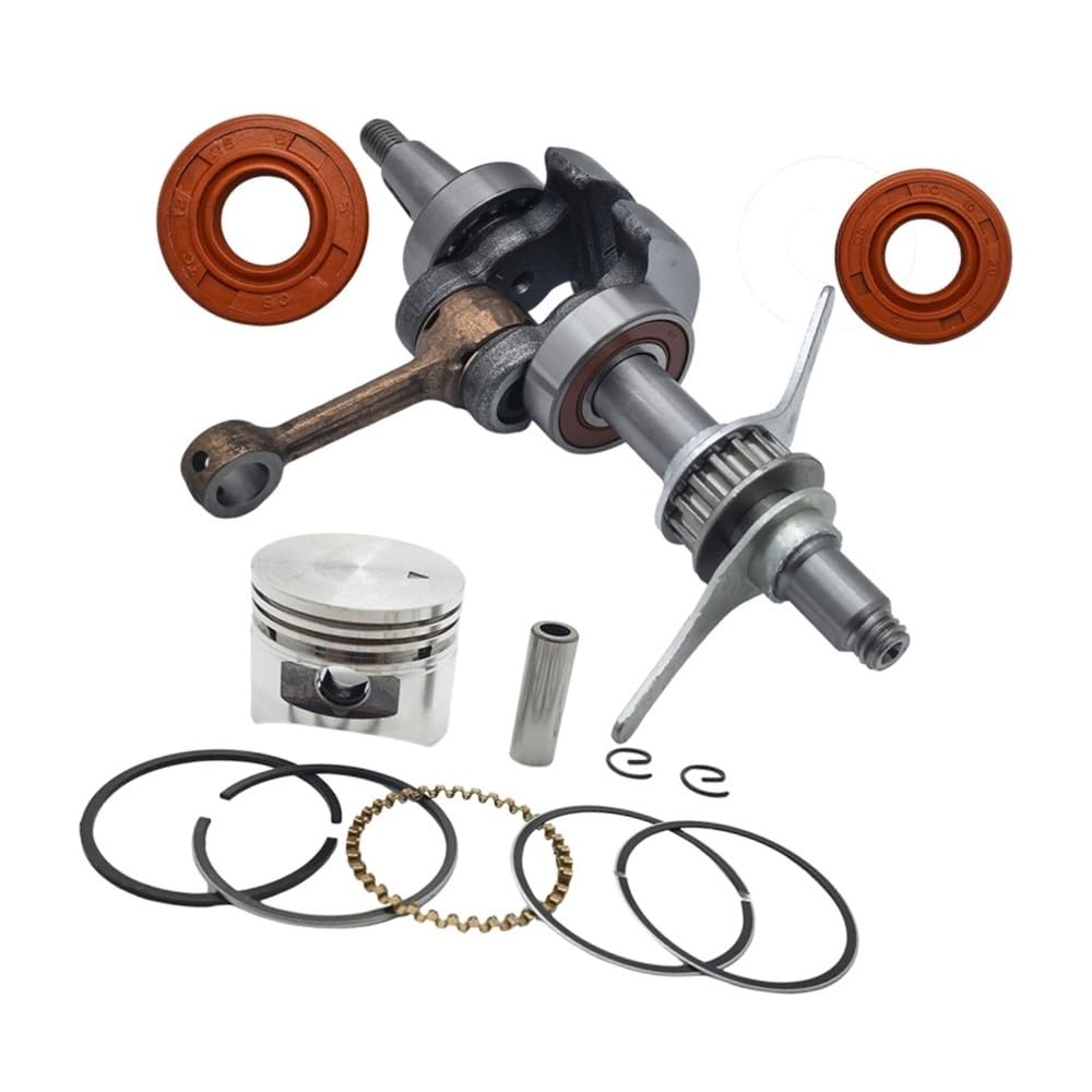 Kit de retenes de Aceite for cigüeñal y pistón Compatible con desbrozadoras GX25, GX25NT y HHT25S.