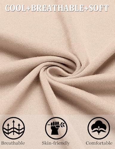 COOFANDY Mens Knit Shirt Short Sleeve Button Down Shirts Casual Summer Beach Vintage Polo Shirts2