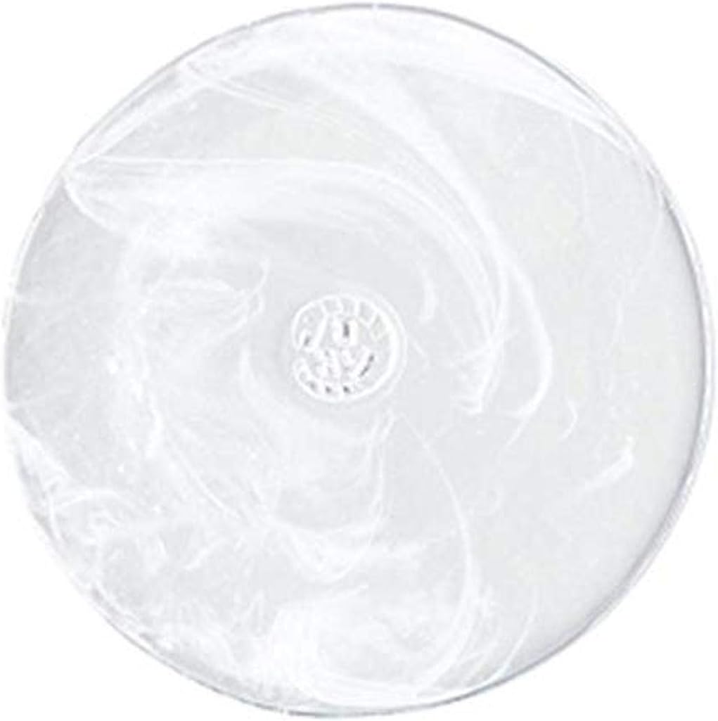 Mine White Decorative Plate, 7.9" Diameter