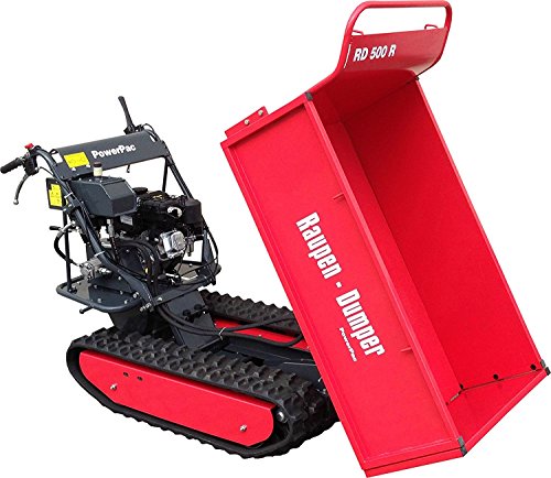 POWERPAC rd500r pritsche  oruga Transporter raupendumper dumper minidumper kettendumper